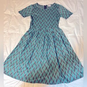Lularoe Amelia dress with pockets